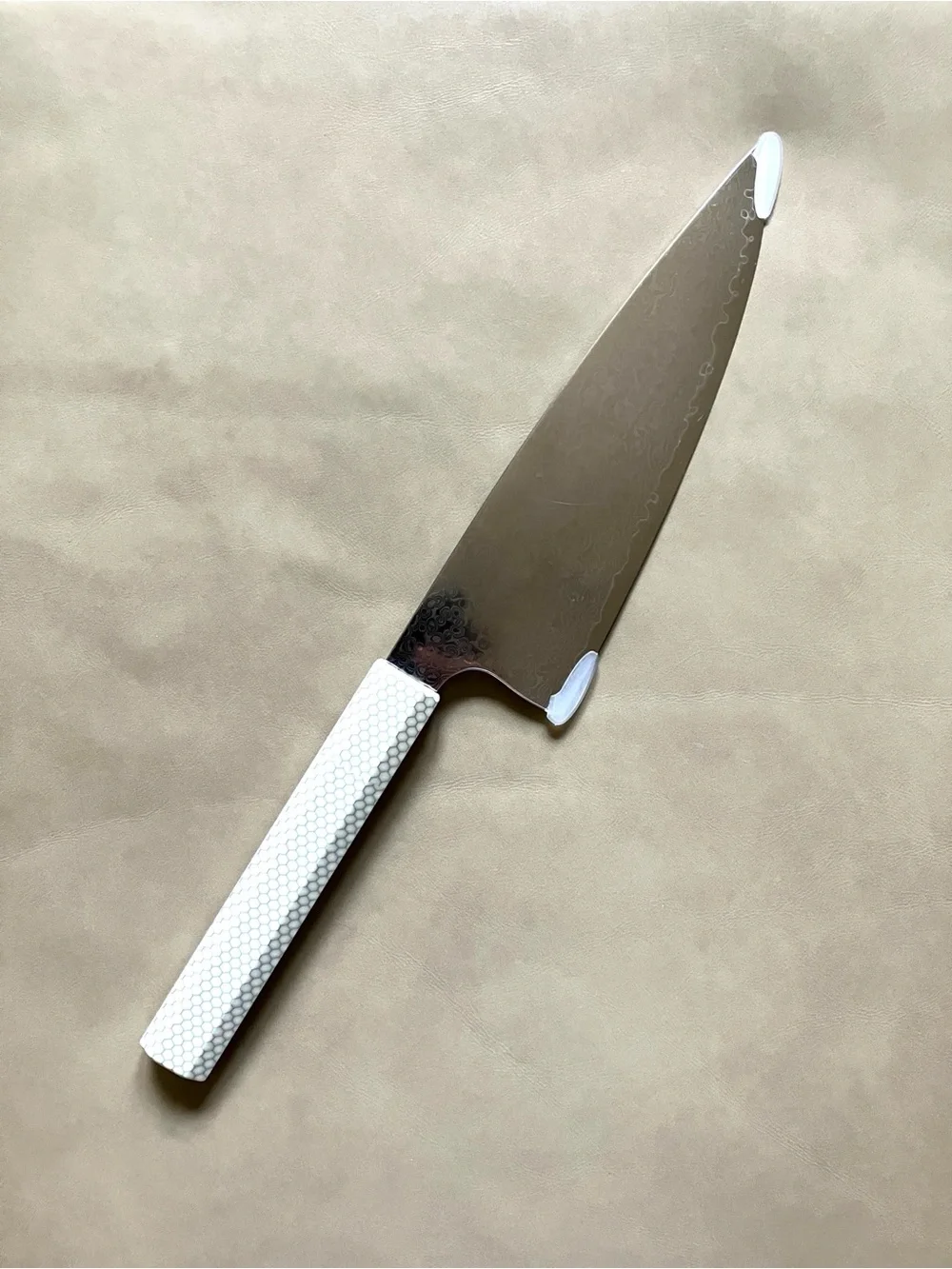 Italic Kumo Gyuto Chef Knife in Ltd White Resin